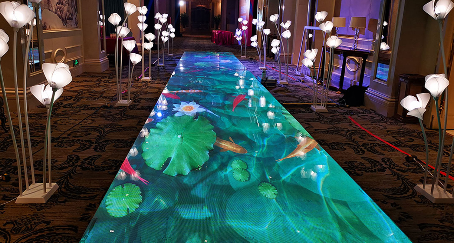 LED Floor Tile Screen